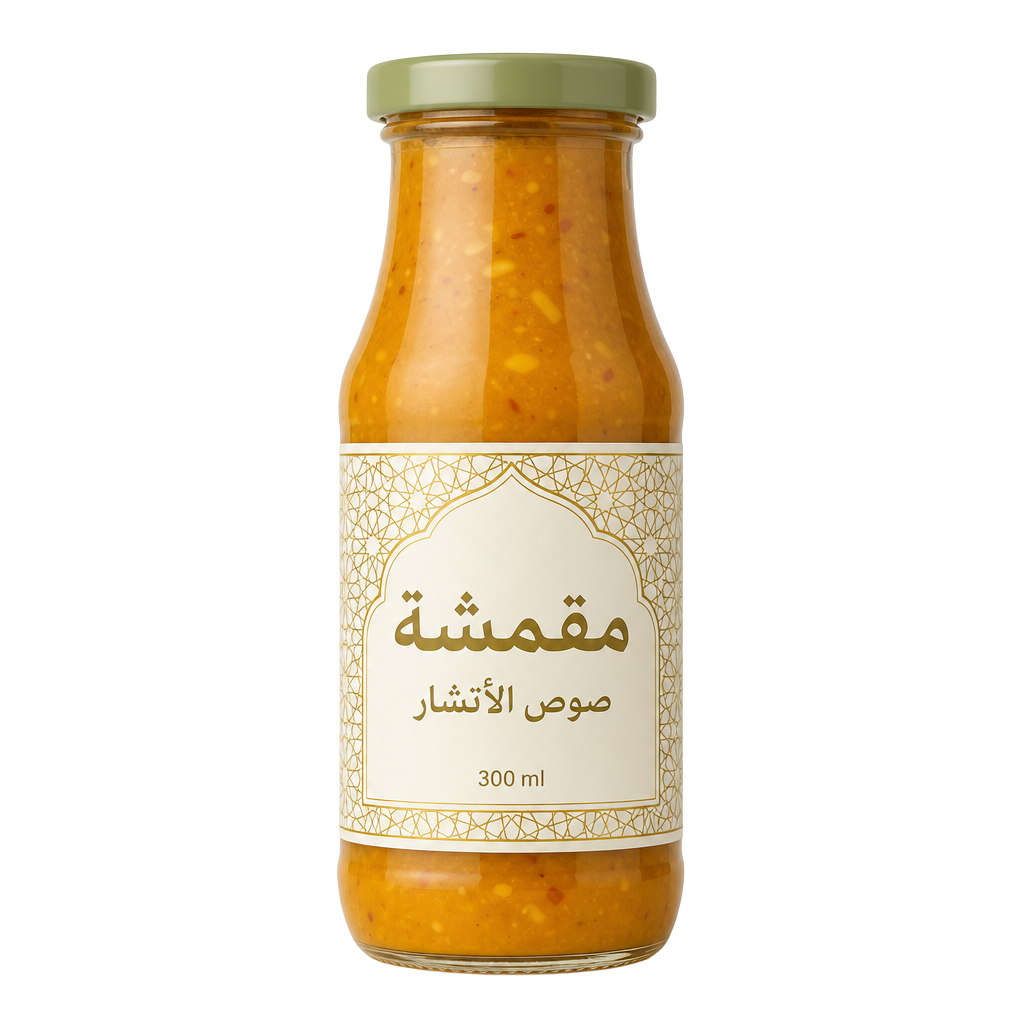 عبوة صوص الأتشار من مقمشة